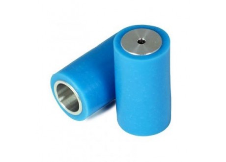 Rueda velocista siliconada  con rin aluminio  (PAR) Azul