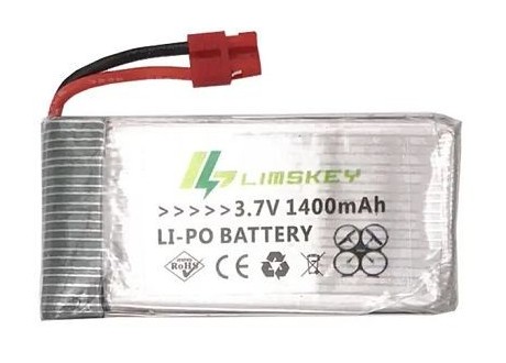 Bateria Lipo 3,7 V 1400mAh