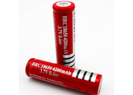 Pila Bateria Li-ion Recargable 18650 3.7V 4800mAh