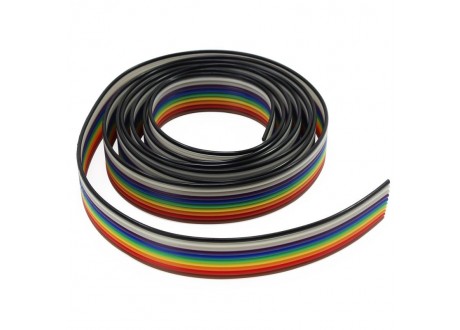 Cable Ribbon de Colores 10 Hilos x Metro