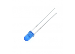 LED 5 mm Difuso Azul