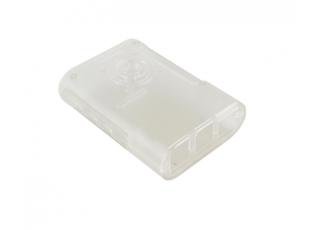 Caja de Protección Raspberry Pi 4 modelo B  Plastica Transparente  Con ventilador