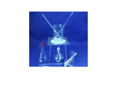 Kit Experimental Quimica Beaker + Tripode + Erlenmeyer Etc..