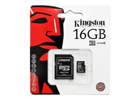 Micro SD 16 GB Clase 10 Kingston