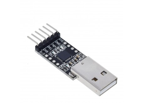 Modulo Conversor Adaptador Serial USB a TTL  CP2102 (Programador Arduino Mini)