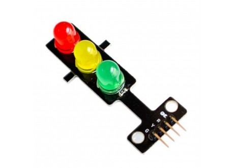 Modulo luces LED Semaforo control Trafico 5V Arduino