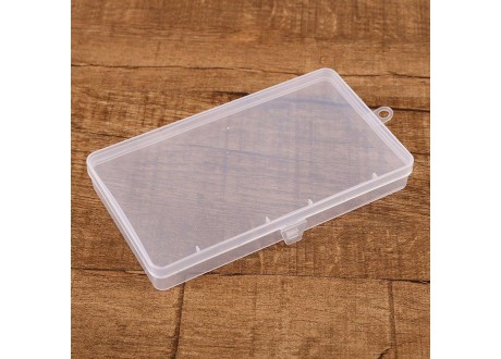 Estuche Caja Plastica 17.4x10x2.2 cm