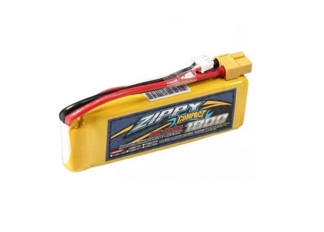 Bateria Lipo ZIPPY Compact 7.4V 2S 1800mAh 25-35C