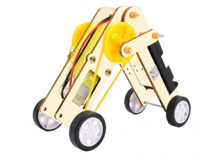 Kit Robot Gusano Madera Diy Proyecto Educativo Ciencias