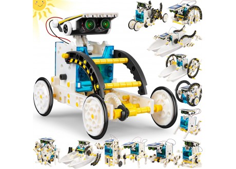 Kit Robot Solar 14 en 1 Educativo Ciencias Robotica STEM