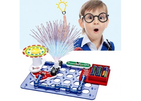 Kit Experimentos Bloques Electrónica Ciencia Niños STEM