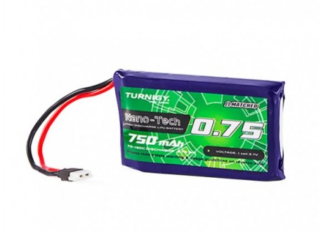 Bateria Lipo Turnigy Nano-Tech Plus 3,7V 1S 750mAh 70 - 150C
