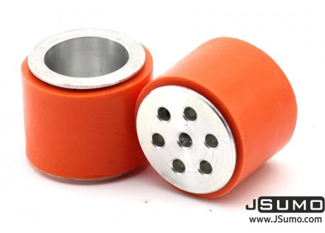 Ruedas Llantas Silicona Robot Sumo Seguidor Velocista JSUMO JS2622 X2
