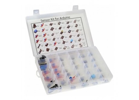 Kit Sensores Arduino Uno Mega 37 en 1 Incluye Caja