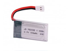 Batería LiPo 3.7V 1S 550mAh...