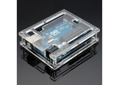 Caja de Protección Arduino UNO Acrilico